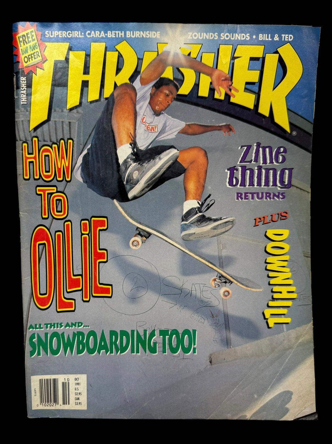 THRASHER MAGAZINE OCTOBER 1991